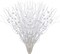 White Wispy Willow Christmas Berry Picks Sprays Glittered Twigs Decor for Christmas Tree Topper Wreath Garland Bouquet Floral Arrangement (White)